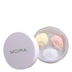 Moira - Set & Correct Loose Setting Powder - Korekčný púder na tvár - 002 Translucent - 4,6g