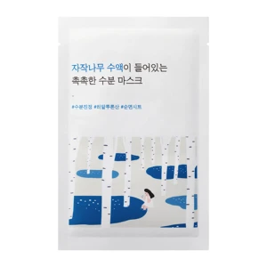 Round Lab - Birch Juice Moisturizing Mask - Hydratačná plátienková maska s brezovou šťavou - 25ml