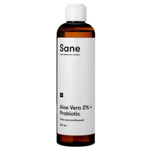 Sane - Aloe Vera 2% + Probiotic Calming Face Toner - Upokojujúce tonikum na tvár s aloe vera - 250ml