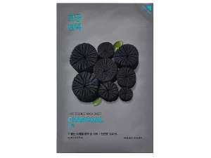 Holika Holika - Pure Essence Mask Sheet - Charcoal - Plátienková maska s aktívnym uhlím - 23ml