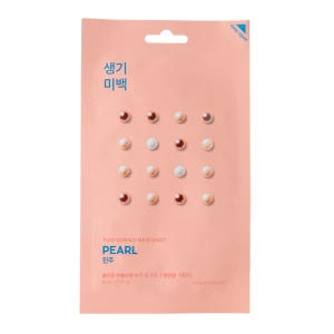 Holika Holika - Pure Essence Mask Sheet Pearl - Rozjasňujúca plátienková maska s extraktom z perál - 23ml