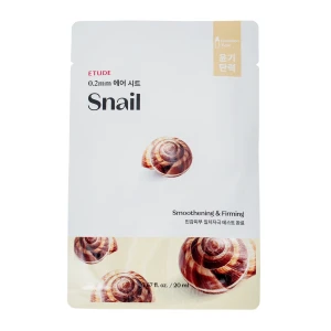 Etude House - 0.2mm Therapy Air Mask - Snail - Plátienková maska ​​s extraktom zo slimačieho slizu - 20ml
