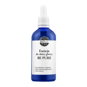 Bioup - Sérum pre pokožku hlavy Be Pure - Normalizujúca a upokojujúca esencia pre mastiacu sa pokožku hlavy - 100ml