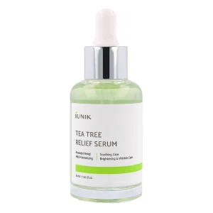 iUNIK - Tea Tree Relief Serum - Sérum na problematickú pleť s vodou z listov čajovníka - 50ml