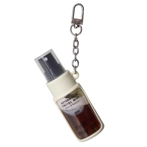 motomont - Silicone Keyrings+Afternoon Facial Mist - Hydratačno-fixačný sprej na make-up s puzdrom - 20ml + 1ks