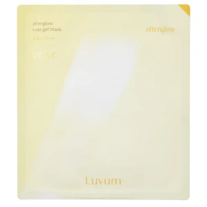 Luvum - Afterglow Yuja Gel Mask - Rozjasňujúca hydrogélová maska - 1ks / 33g
