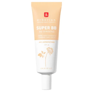 Erborian - Super BB Au Ginseng Nude - Krycí korekčný BB krém na nedokonalosti - 40ml