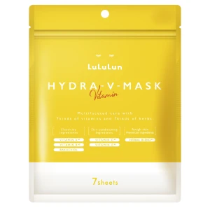 LuLuLun - Hydra V-Mask Vitamin Sheet Mask - Sada vitamínových plátienkových masiek - 7ks