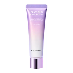 Cell Fusion C - Glass Skin Tone Up Cream - Vyhladzujúci krém pre efekt glass skin - 50 ml