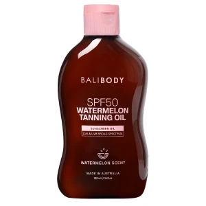 Bali Body - Watermelon Tanning Oil SPF50 - Opaľovací olej s extraktom z melóna - 100ml