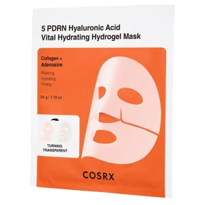 COSRX - 5 PDRN Hyaluronic Acid Vital Hydrating Hydrogel Mask - Hydrogélová hydratačná maska - 34g