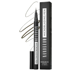 Nanolash - Nanobrow Microblading Pen - Pero na obočie - Dark Brown - 1ml
