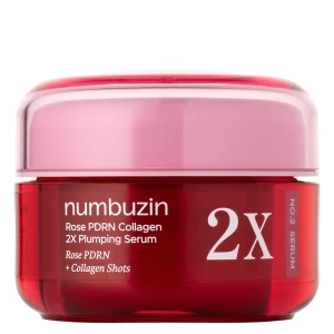 Numbuzin - No.2 Rose PDRN Collagen 2X Plumping Serum - Sérum pre spevnenie a vyplnenie pokožky - 30ml