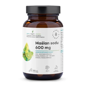 Aura Herbals - Butyrát sodný v mikrokapsuliach 600 mg - Kapsule - 90ks