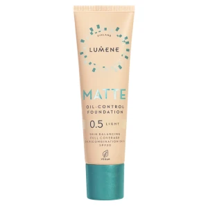 Lumene - Matte Oil Control Foundation SPF 20 - Zmatňujúci make-up - 0,5 Light - 30ml