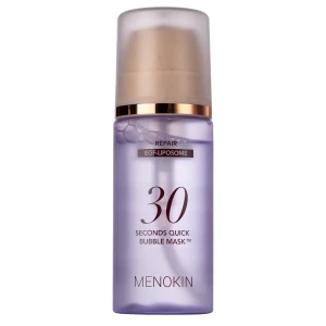MENOKIN - 30 Seconds Quick Bubble Mask Repair - Opravná penová maska na tvár - 95ml