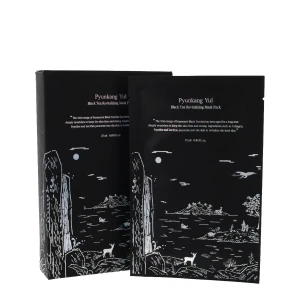 Pyunkang Yul - Black Tea Revitalizing Mask Pack - Regeneračná textilná maska - 25ml