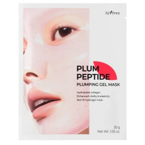 Isntree - Plum Peptide Plumping Gel Mask - Gélová spevňujúco - vyhladzujúca maska - 30g