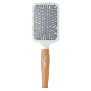 Masil - Wooden Paddle Brush - Drevená kefa na vlasy - 1ks