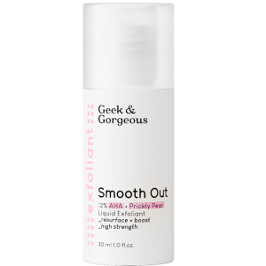 Geek & Gorgeous - Smooth Out - Silný exfoliant s 12% kyselinou glykolovou a mliečnou - 30ml