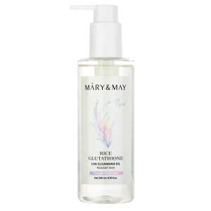Mary&May - Rice Glutathione LHA Cleansing Oil - Čistiaci olej na pleť - 200ml