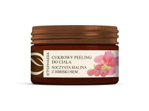 Bosphaera - Spevnenie a posilnenie - Cukrový telový peeling - šťavnaté maliny a ibištek - 200 g
