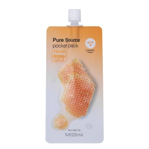 Missha - Pure Source Pocket Pack - Honey - Regeneračná maska na tvár - 10ml