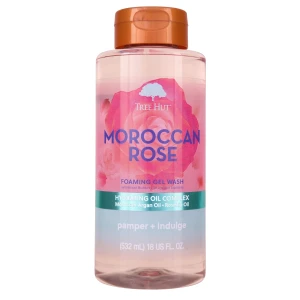 Tree Hut - Foaming Gel Wash Moroccan Rose - Sprchová gélová pena - Marocká ruža - 532ml