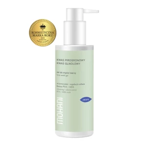 Mohani - Čistiaci gél na tvár s kyselinou pyrohroznovou a glykolovou - 150 ml