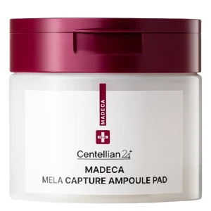 Centellian24 - Madeca Mela Capture Ampoule Pad - Pleťové tampóny s obsahom rozjasňujúceho séra - 60 ks
