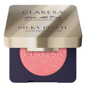 Claresa - Care All Day Silky Pinch Powder Blush - Púdrová lícenka - Lumi Peach 03 - 2 g