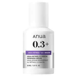 Anua - Nano Retinol 0,3% + Niacin Renewing Serum - Vyhladzujúce a rozjasňujúce sérum s retinolom - 30ml