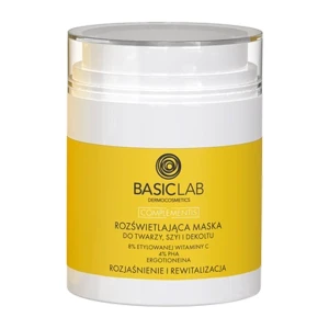 BasicLab - Complementis - Rozjasňujúca maska na tvár, krk a dekolt - 50 ml