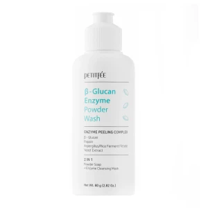 Petitfee - Beta-Glucan Enzyme Powder Wash - Čistiaci enzymatický prášok na tvár - 80 g