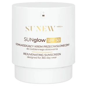 SunewMed+ - SUNglow SPF50 - Omladzujúci opaľovací krém na tvár - 50ml
