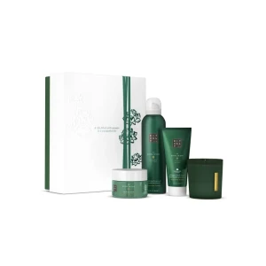 Rituals - The Ritual of Jing Gift Set M - Darčeková sada - Telový peeling 125g+ Sprchovacia pena 200ml + Hydratačný telový krém 100ml + Vonná sviečka