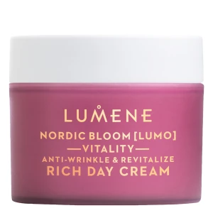 Lumene - Nordic Bloom Lumo Vitality Anti-Wrinkle & Revitalize Rich Day Cream - Revitalizačný krém proti vráskam s bohatou konzistenciou - 50ml