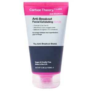 Carbon Theory - Anti-Breakout Breakout Facial Exfoliating Scrub - Peeling na problematickú pleť - 100ml