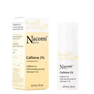 Nacomi - Next level - Caffeine 2% - Eye-brightening Serum - Rozjasňujúce očné sérum s 2% kofeínom - 15 ml