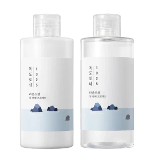 Round Lab - 1025 Dokdo Toner + Lotion - Hydratačno-upokojujúca sada - Jemné tonikum 200ml + Hydratačná pleťová emulzia 200ml