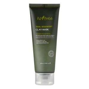 Isntree - Real Mugwort Calming Clay Mask - Ílová maska s palinou - 100ml