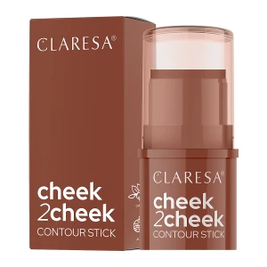 Claresa - Cheek 2 Cheek - 02 Milk Choco - Krémový bronzer v tyčinke - 5,5g
