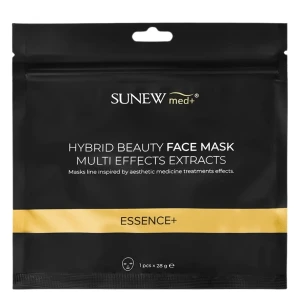 SunewMed+ - ESSENCE+ - Plátienková maska na tvár s peptidmi a slimačím slizom - 1ks/28g