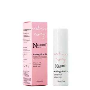 Nacomi - Next Level - Azeloglycín 5% + B6 - Upokojujúce sérum pre kuperóznu pleť a pokožku s rosaceou - 30 ml