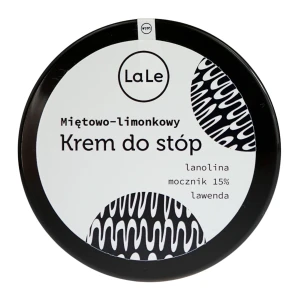 La-Le - Krém na nohy s mätou a limetkou - 100 ml