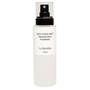 La Bomba - Anti-Aging Mist Damask Rose Postbiotic - Hydratačný sprej na tvár - 100ml