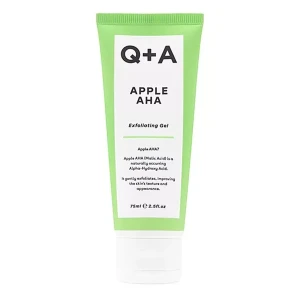 Q+A - Apple AHA - Exfoliating Gel - Exfoliačný pleťový gél s AHA kyselinou jablčnou - 75ml