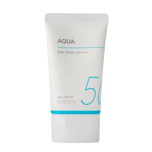 Missha - All-Around Safe Block Aqua Sun SPF50+/PA++++ - Krém s opaľovacím filtrom - 50ml