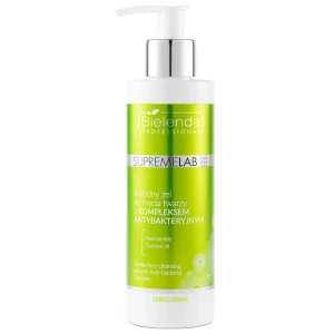 Bielenda Professional - Supremelab - Sebio Derm - Gentle Face-Cleansing Gel with Anti-Bacterial Complex - Jemný umývací gél s antibakteriálnym kompl