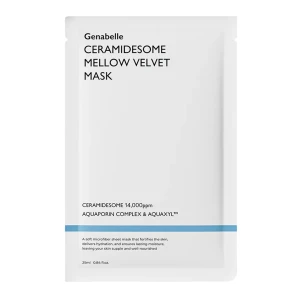 Genabelle - Ceramidesome Mellow Velvet Mask - Hydratačná plátienková maska na tvár - 1ks/25ml